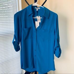 Blue Express Blouse